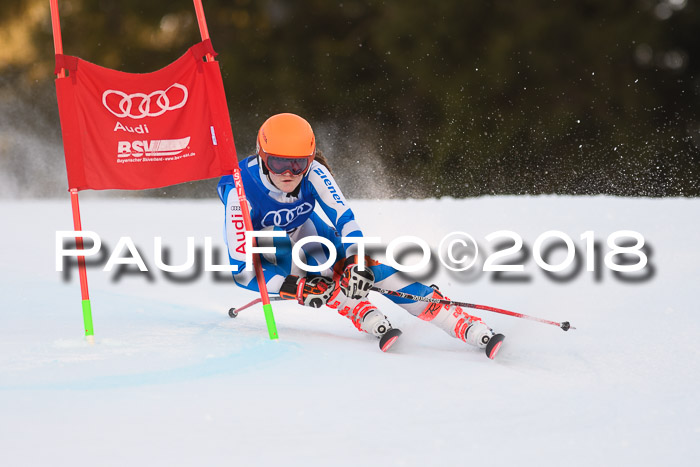 Bayerische Schülermeisterschaft Alpin Riesenslalom 27.01.2018