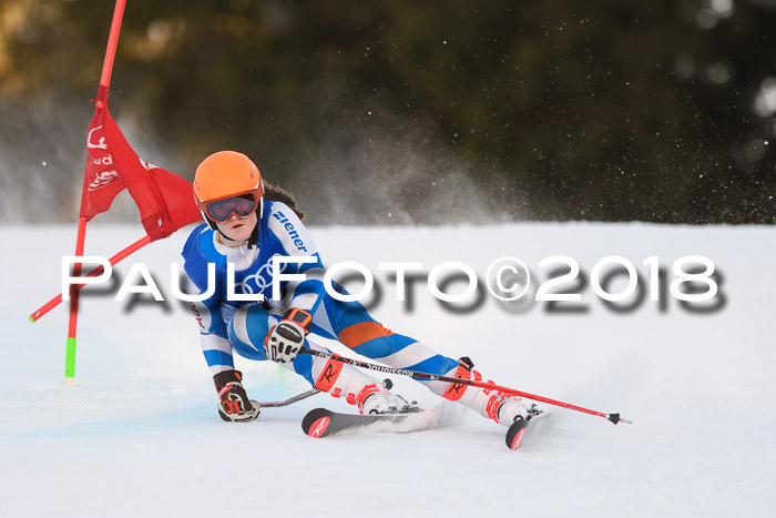 Bayerische Schülermeisterschaft Alpin Riesenslalom 27.01.2018