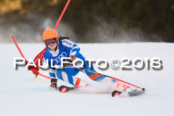 Bayerische Schülermeisterschaft Alpin Riesenslalom 27.01.2018