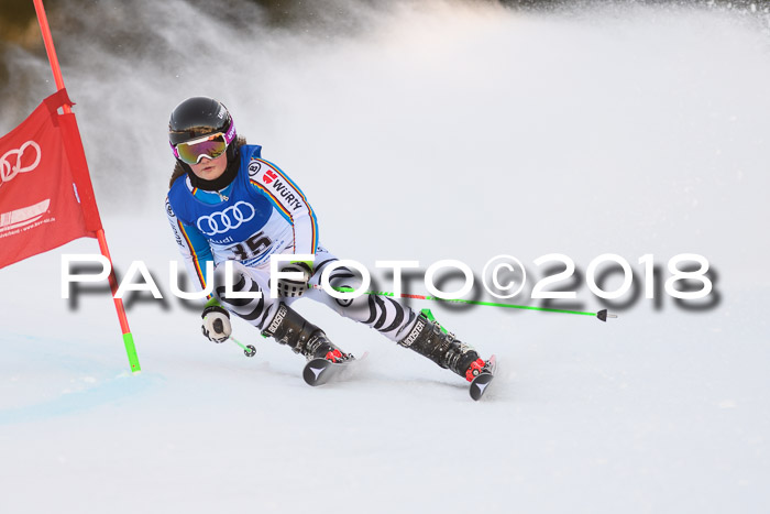 Bayerische Schülermeisterschaft Alpin Riesenslalom 27.01.2018