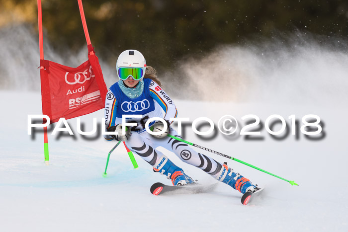 Bayerische Schülermeisterschaft Alpin Riesenslalom 27.01.2018