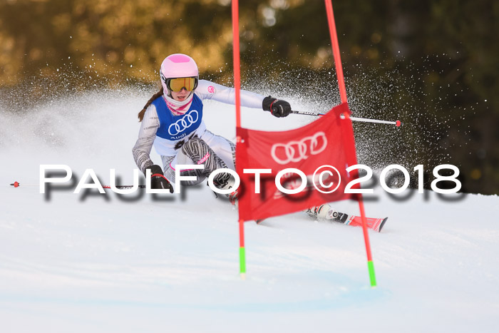 Bayerische Schülermeisterschaft Alpin Riesenslalom 27.01.2018