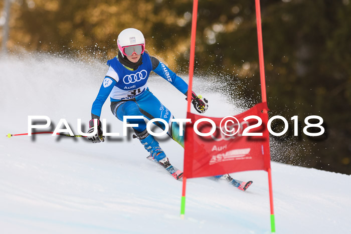 Bayerische Schülermeisterschaft Alpin Riesenslalom 27.01.2018