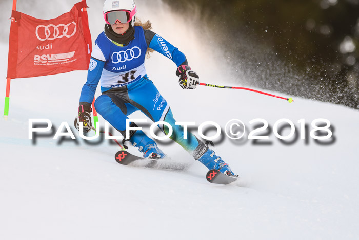 Bayerische Schülermeisterschaft Alpin Riesenslalom 27.01.2018