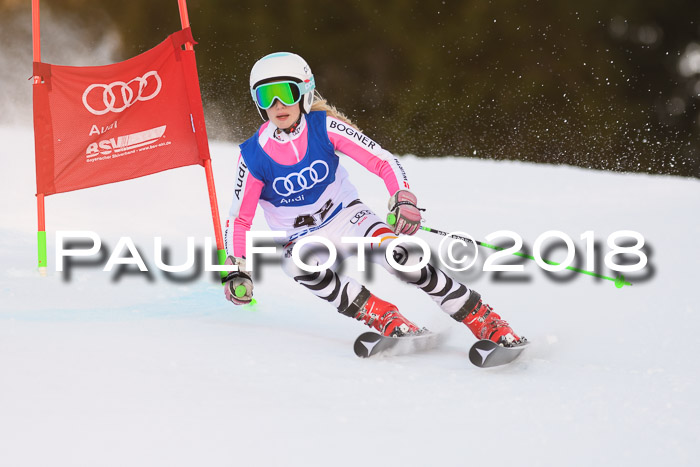 Bayerische Schülermeisterschaft Alpin Riesenslalom 27.01.2018