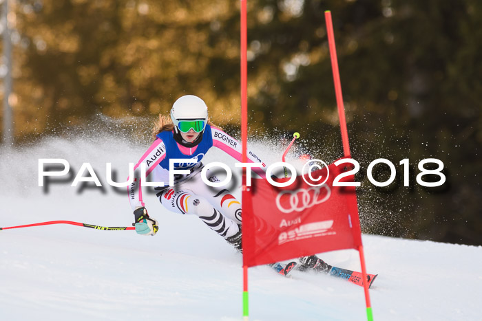 Bayerische Schülermeisterschaft Alpin Riesenslalom 27.01.2018