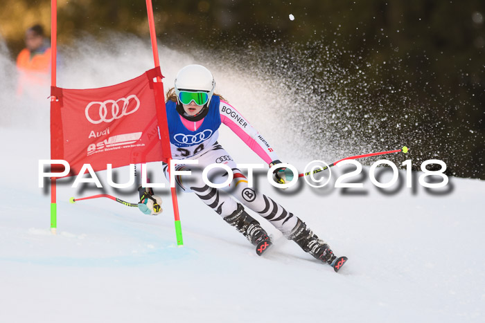 Bayerische Schülermeisterschaft Alpin Riesenslalom 27.01.2018