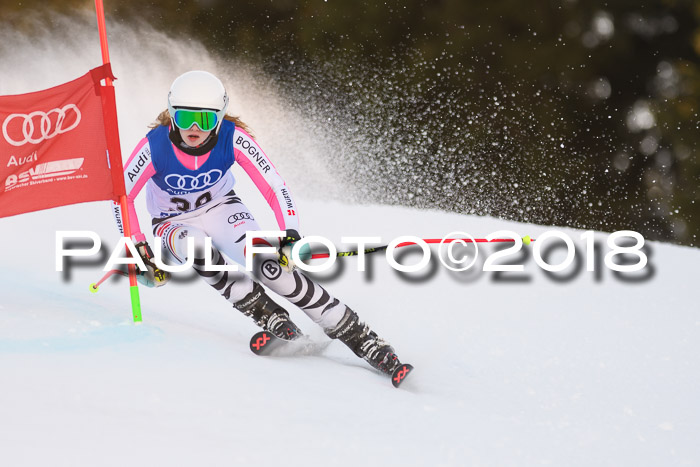 Bayerische Schülermeisterschaft Alpin Riesenslalom 27.01.2018