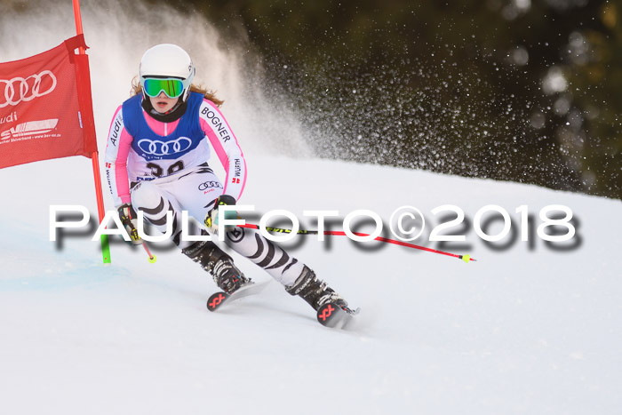 Bayerische Schülermeisterschaft Alpin Riesenslalom 27.01.2018