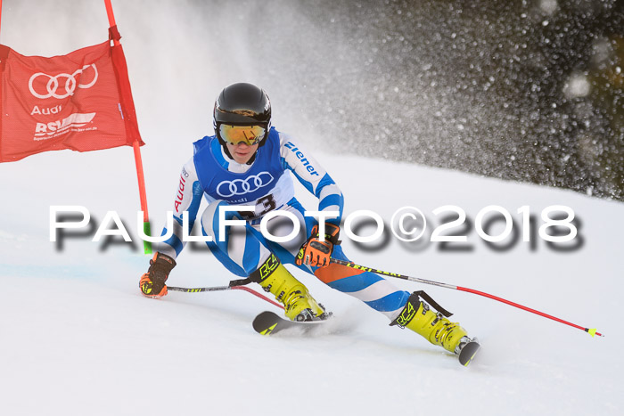 Bayerische Schülermeisterschaft Alpin Riesenslalom 27.01.2018