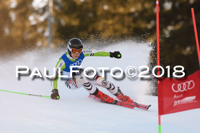 Bayerische Schülermeisterschaft Alpin Riesenslalom 27.01.2018