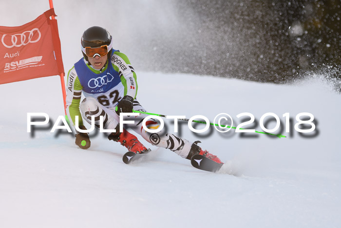 Bayerische Schülermeisterschaft Alpin Riesenslalom 27.01.2018