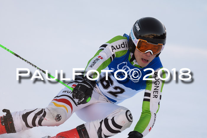 Bayerische Schülermeisterschaft Alpin Riesenslalom 27.01.2018