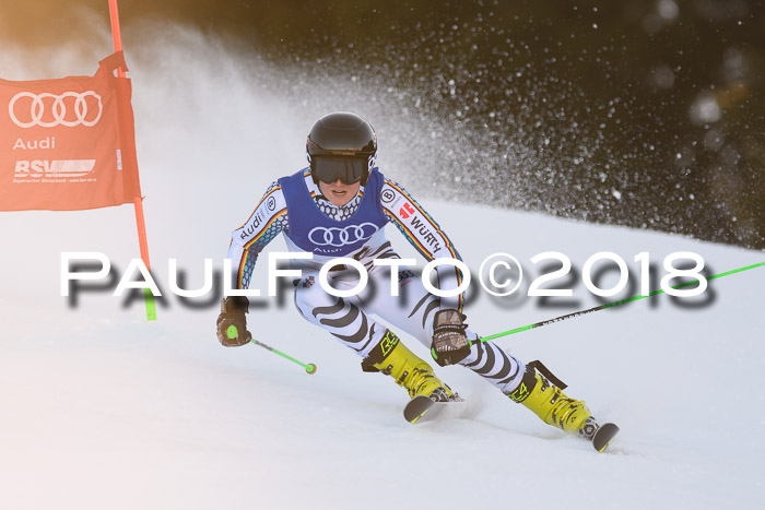 Bayerische Schülermeisterschaft Alpin Riesenslalom 27.01.2018