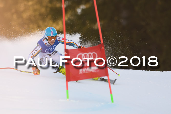 Bayerische Schülermeisterschaft Alpin Riesenslalom 27.01.2018