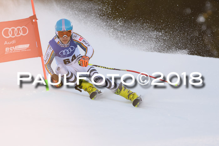 Bayerische Schülermeisterschaft Alpin Riesenslalom 27.01.2018