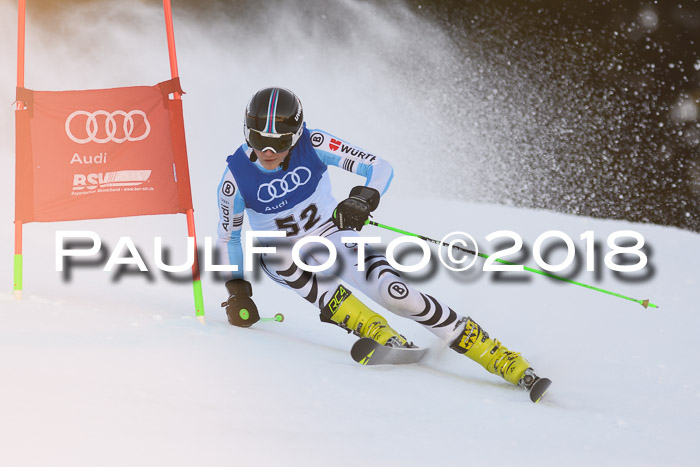 Bayerische Schülermeisterschaft Alpin Riesenslalom 27.01.2018