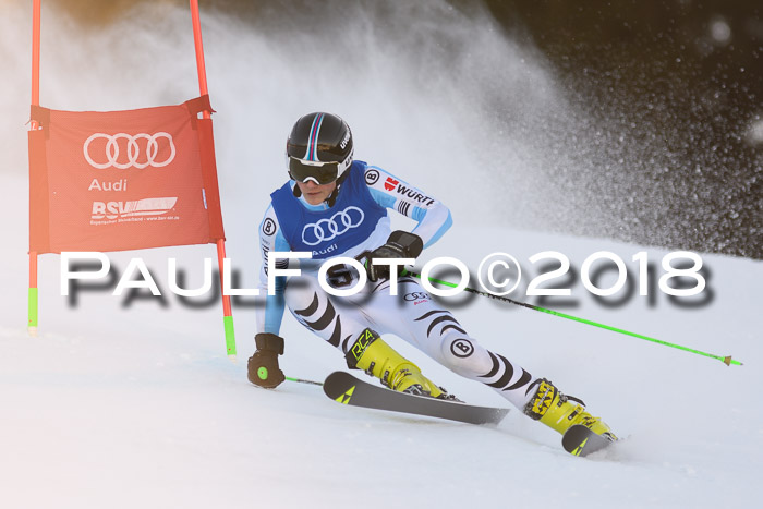 Bayerische Schülermeisterschaft Alpin Riesenslalom 27.01.2018