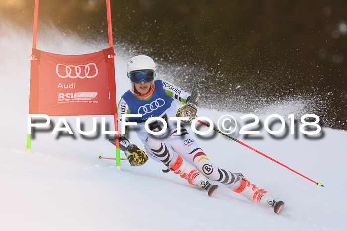 Bayerische Schülermeisterschaft Alpin Riesenslalom 27.01.2018