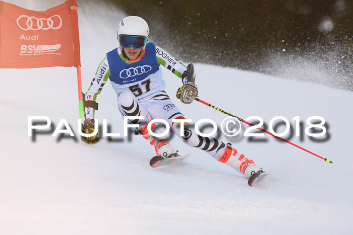 Bayerische Schülermeisterschaft Alpin Riesenslalom 27.01.2018