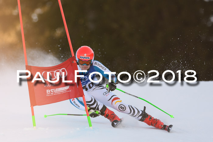 Bayerische Schülermeisterschaft Alpin Riesenslalom 27.01.2018