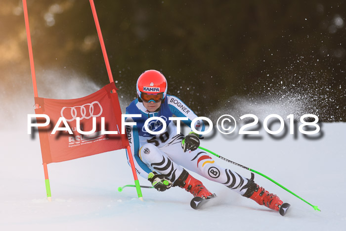 Bayerische Schülermeisterschaft Alpin Riesenslalom 27.01.2018