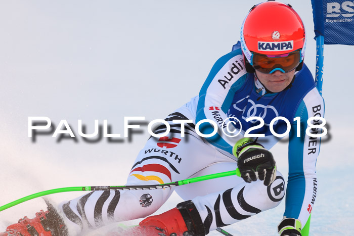 Bayerische Schülermeisterschaft Alpin Riesenslalom 27.01.2018