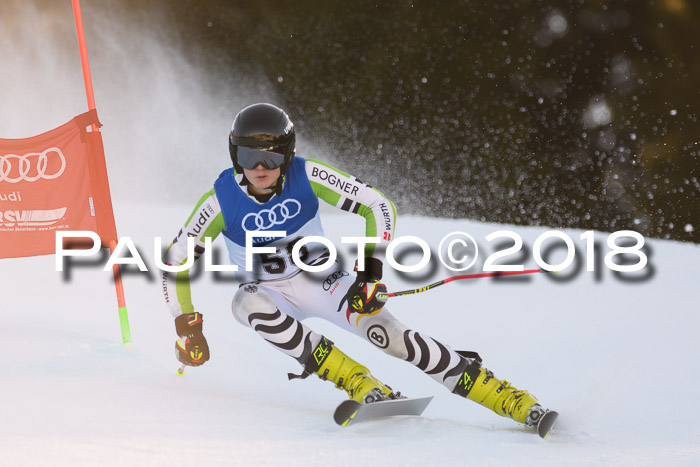 Bayerische Schülermeisterschaft Alpin Riesenslalom 27.01.2018