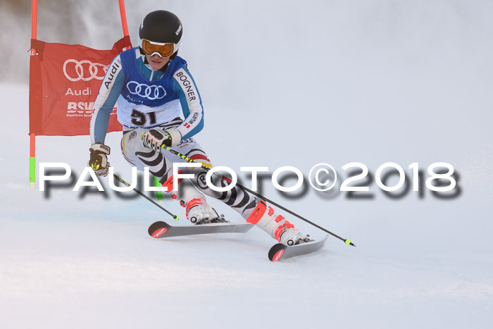 Bayerische Schülermeisterschaft Alpin Riesenslalom 27.01.2018