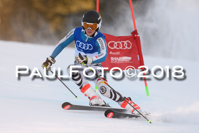 Bayerische Schülermeisterschaft Alpin Riesenslalom 27.01.2018