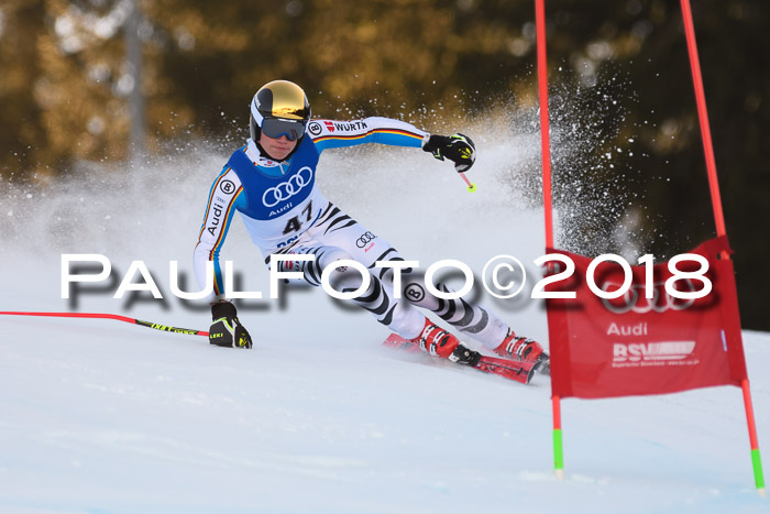 Bayerische Schülermeisterschaft Alpin Riesenslalom 27.01.2018