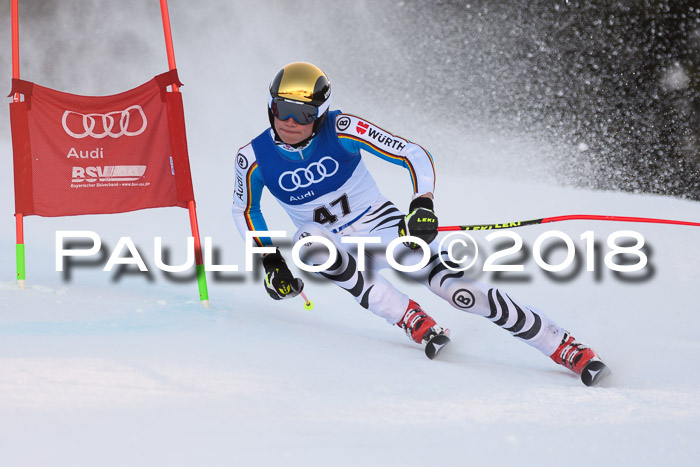 Bayerische Schülermeisterschaft Alpin Riesenslalom 27.01.2018