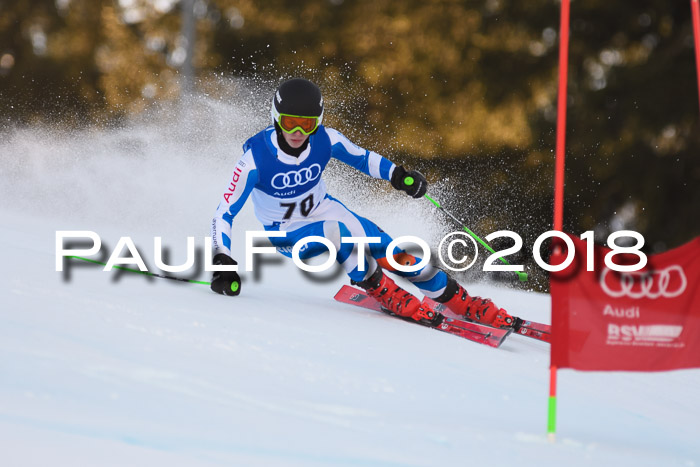 Bayerische Schülermeisterschaft Alpin Riesenslalom 27.01.2018