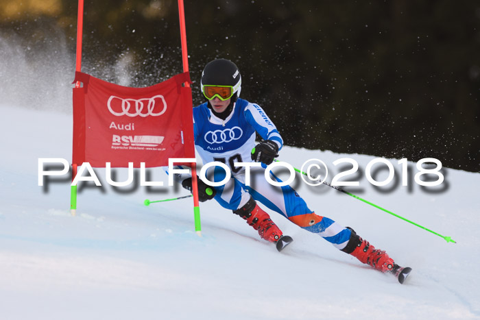 Bayerische Schülermeisterschaft Alpin Riesenslalom 27.01.2018