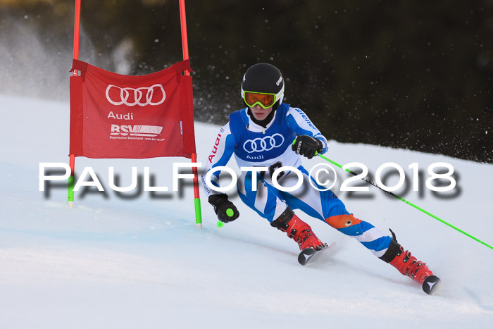 Bayerische Schülermeisterschaft Alpin Riesenslalom 27.01.2018