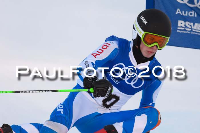 Bayerische Schülermeisterschaft Alpin Riesenslalom 27.01.2018