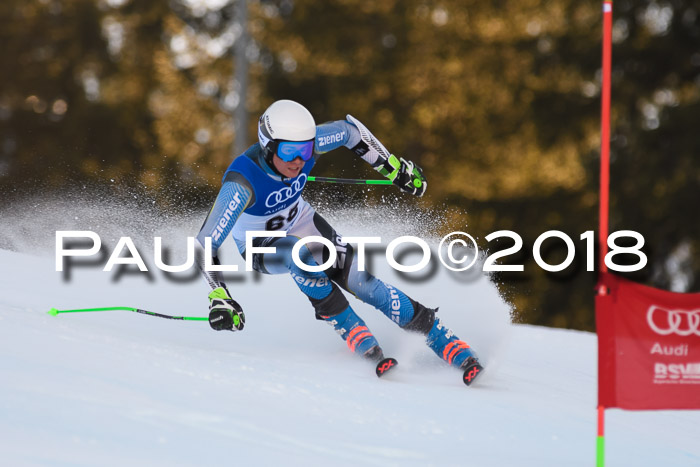 Bayerische Schülermeisterschaft Alpin Riesenslalom 27.01.2018