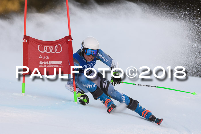 Bayerische Schülermeisterschaft Alpin Riesenslalom 27.01.2018