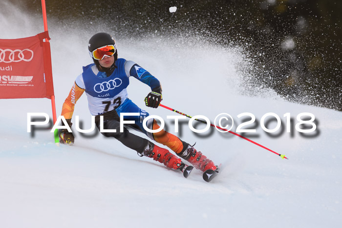 Bayerische Schülermeisterschaft Alpin Riesenslalom 27.01.2018