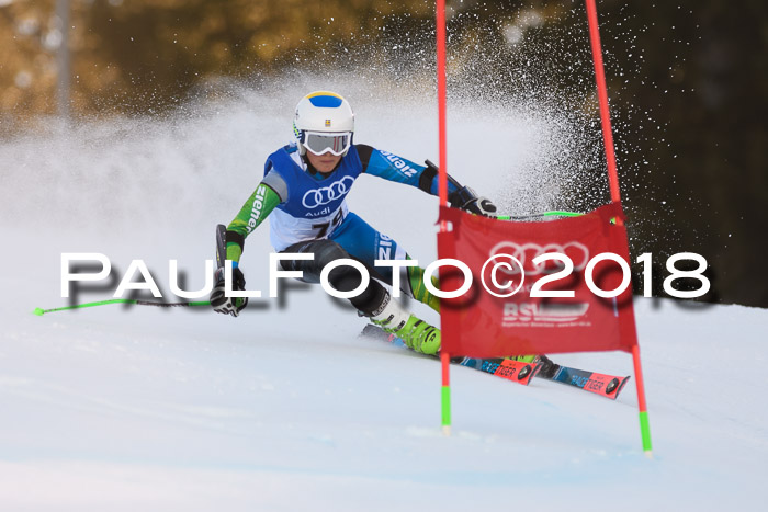 Bayerische Schülermeisterschaft Alpin Riesenslalom 27.01.2018