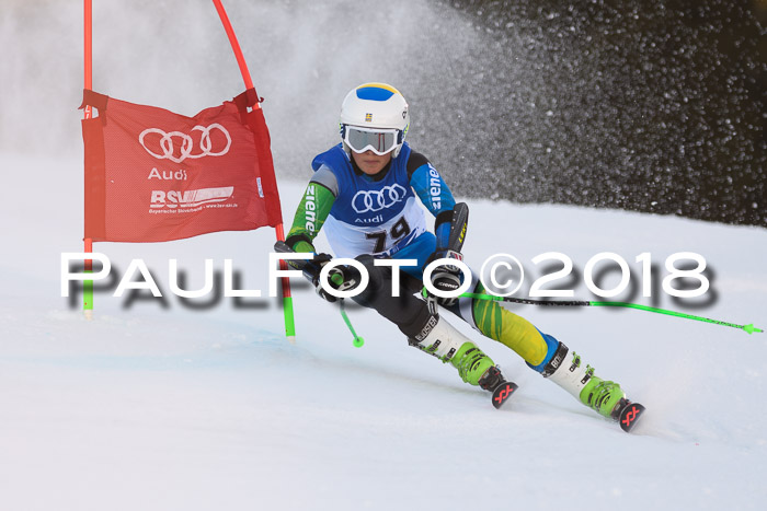 Bayerische Schülermeisterschaft Alpin Riesenslalom 27.01.2018