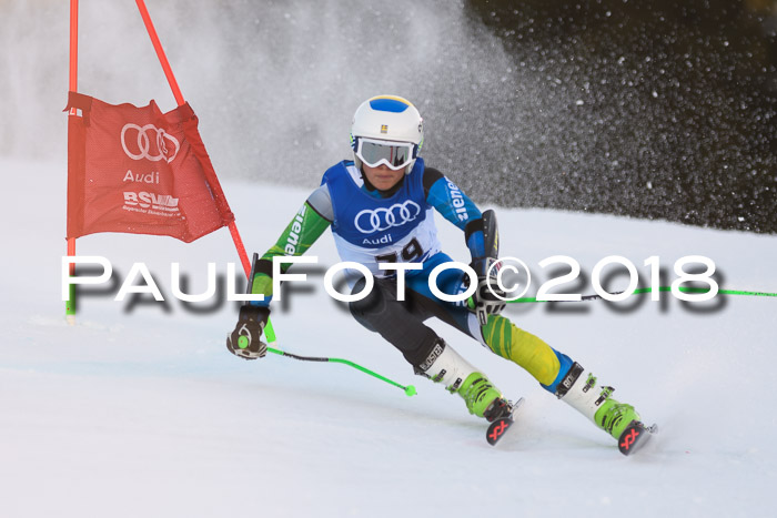 Bayerische Schülermeisterschaft Alpin Riesenslalom 27.01.2018