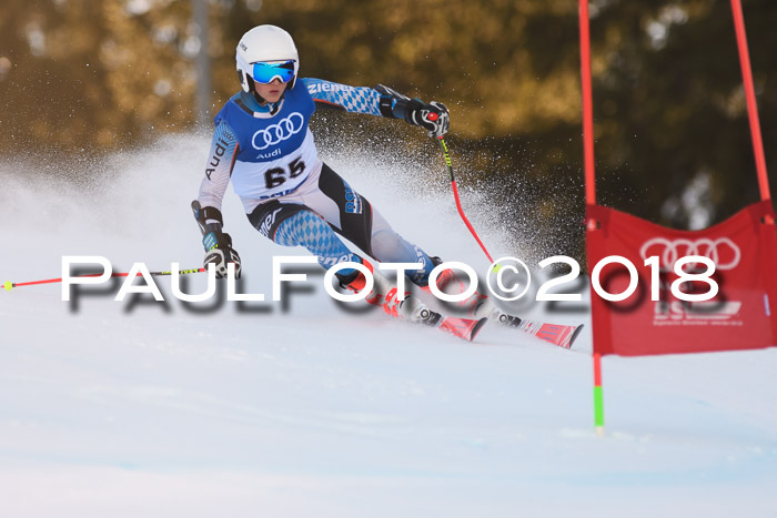 Bayerische Schülermeisterschaft Alpin Riesenslalom 27.01.2018