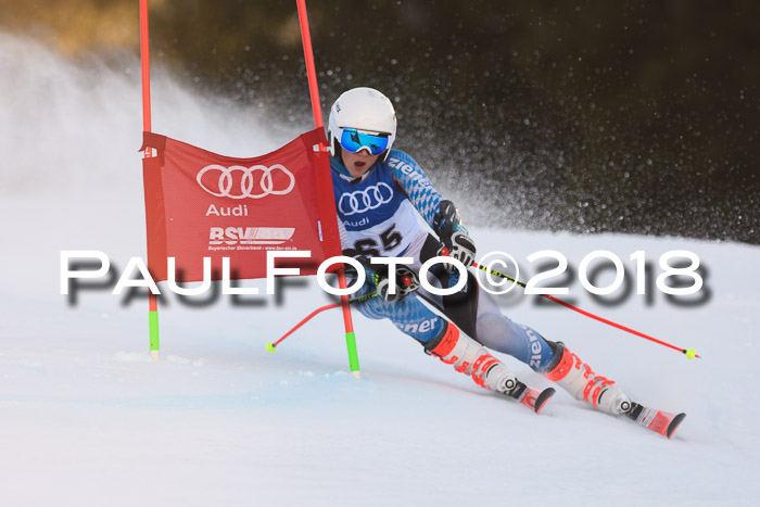 Bayerische Schülermeisterschaft Alpin Riesenslalom 27.01.2018