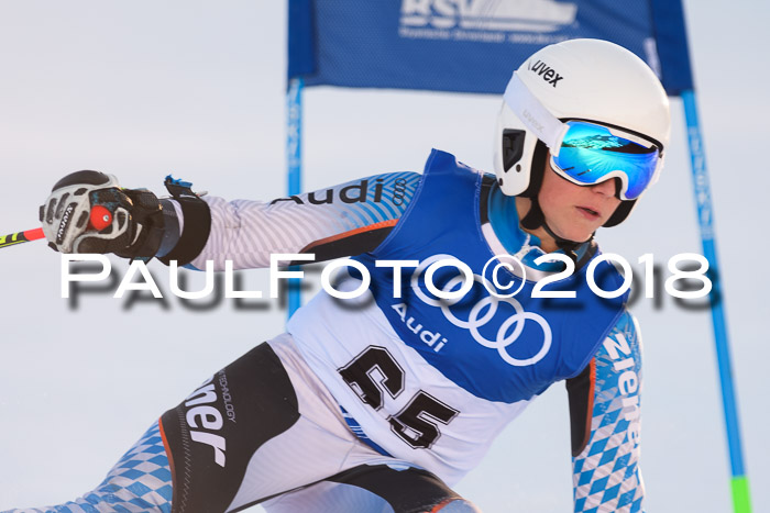 Bayerische Schülermeisterschaft Alpin Riesenslalom 27.01.2018