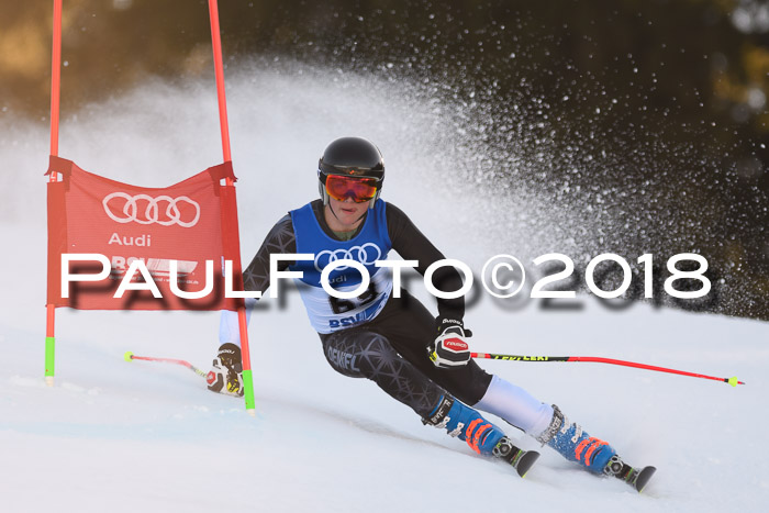 Bayerische Schülermeisterschaft Alpin Riesenslalom 27.01.2018