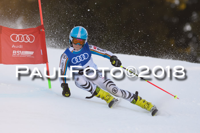 Bayerische Schülermeisterschaft Alpin Riesenslalom 27.01.2018