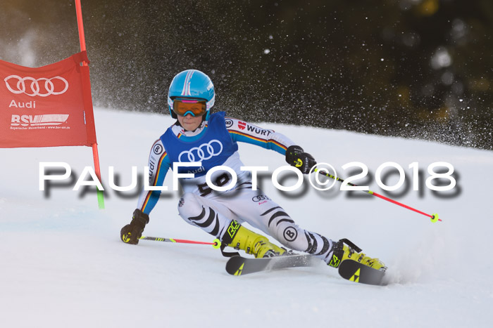 Bayerische Schülermeisterschaft Alpin Riesenslalom 27.01.2018