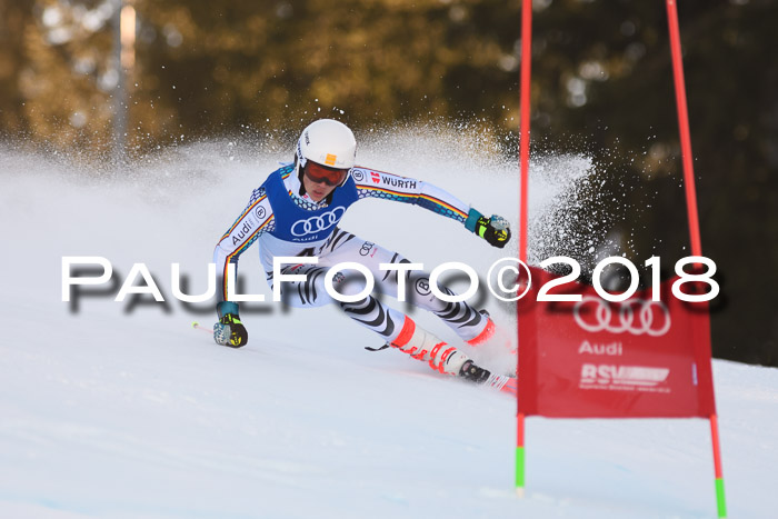 Bayerische Schülermeisterschaft Alpin Riesenslalom 27.01.2018