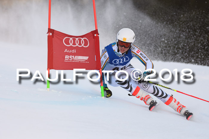 Bayerische Schülermeisterschaft Alpin Riesenslalom 27.01.2018